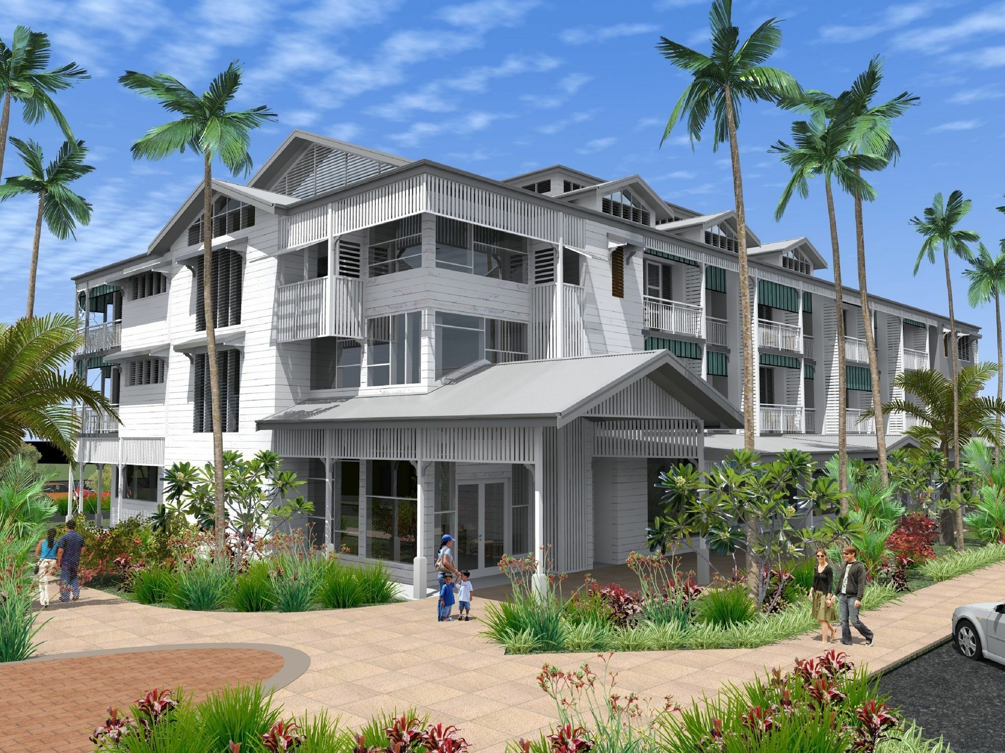 Heart Hotel And Gallery Whitsundays Airlie Beach Exterior photo